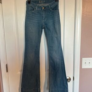 Kimes Ranch Women's Light Blue Flare Jeans